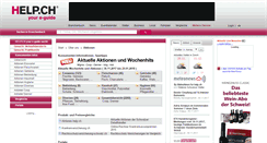 Desktop Screenshot of aktionen.help.ch