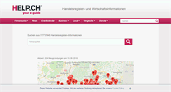 Desktop Screenshot of handelsregister.help.ch