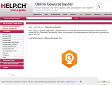 Tablet Screenshot of local.help.ch